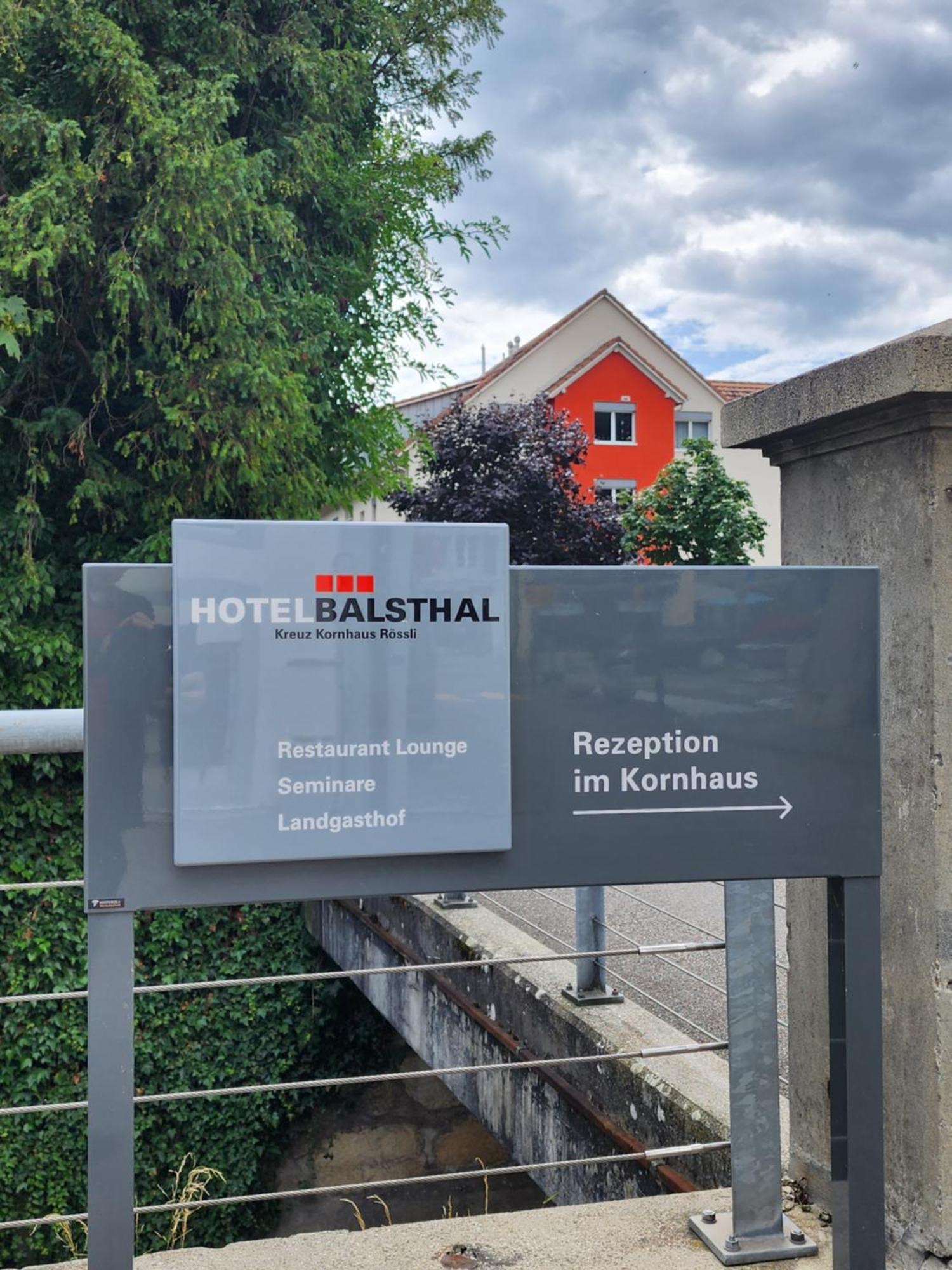 Hotel Balsthal Dış mekan fotoğraf